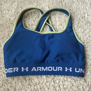 Under Armour Blue and Green Sports Bra